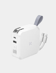2-in-1 travel adapter and power bank