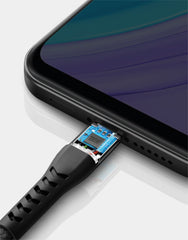 NyloFlex Universal USB-C to USB-A Cable 3M