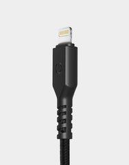 FibraTough Anti-Microbial Lightning to USB-C Cable 1.5M