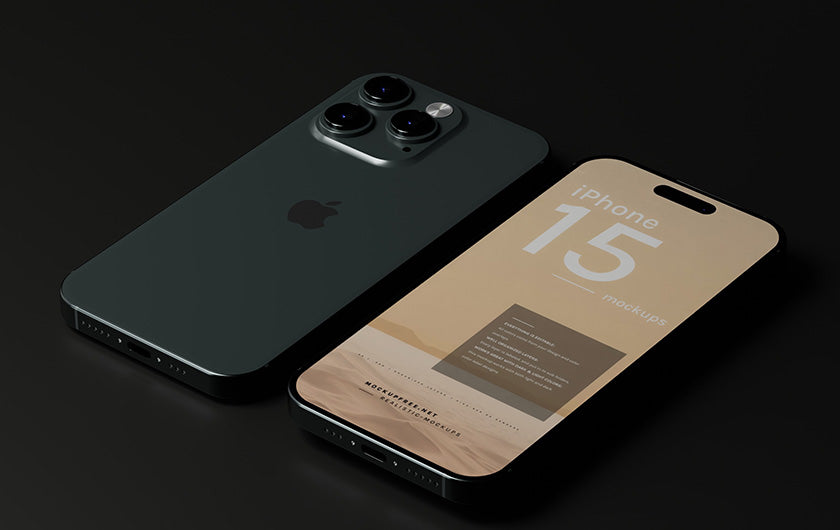 Image of 2 iPhone 15 
