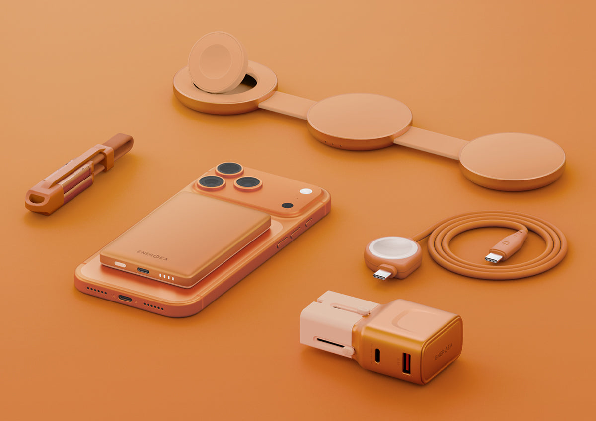 Energea’s New Tangerine Collection is Here to Recharge Your Tech Zest