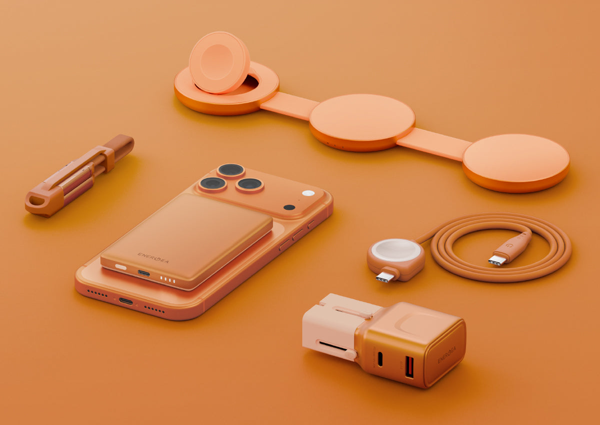 Energea’s New Tangerine Collection is Here to Recharge Your Tech Zest