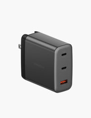 AmpCharge GaN100 (2 USB-C & 1 USB-A)
