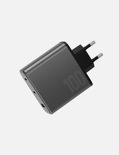 AmpCharge GaN100 (2 USB-C &amp; 1 USB-A) - EU
