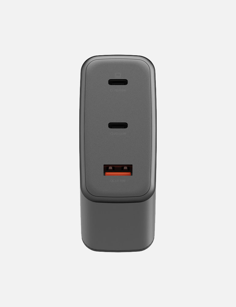 AmpCharge GaN100 (2 USB-C &amp; 1 USB-A) - EU