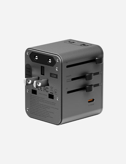 TravelWorld Adapter GaN45 Mini