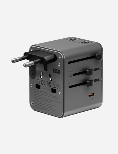 TravelWorld Adapter GaN45 Mini