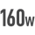 160W MAX POWER OUTPUT